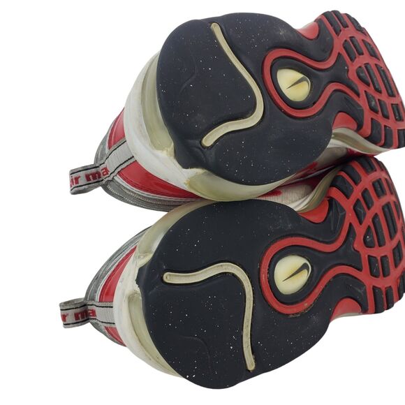 NIKE Shoes AIR MAX 97 Mens Size 11.5 Silver University Red Running 921826-009 - Picture 12 of 13